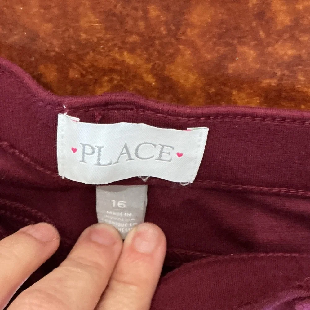 The Children's Place Burgundy Kids Jeans